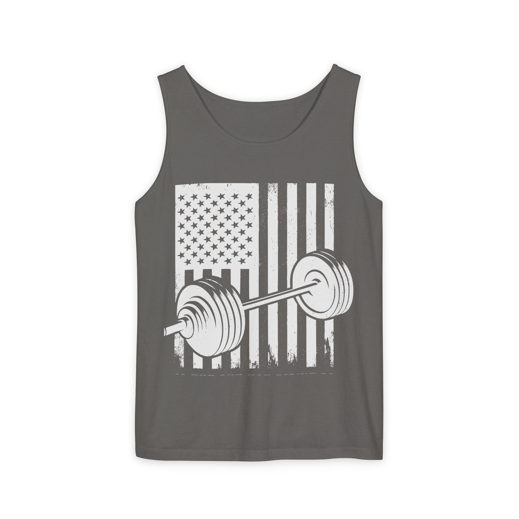 Men's flag muscle tank