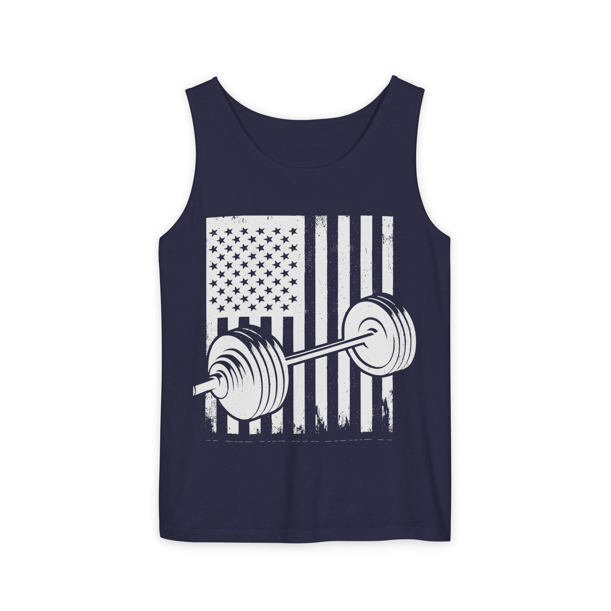 Men's flag muscle tank