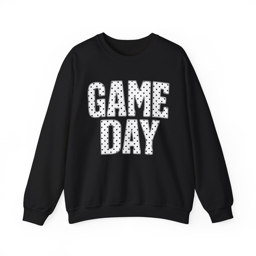 Polka Game Day Crewneck Sweatshirt
