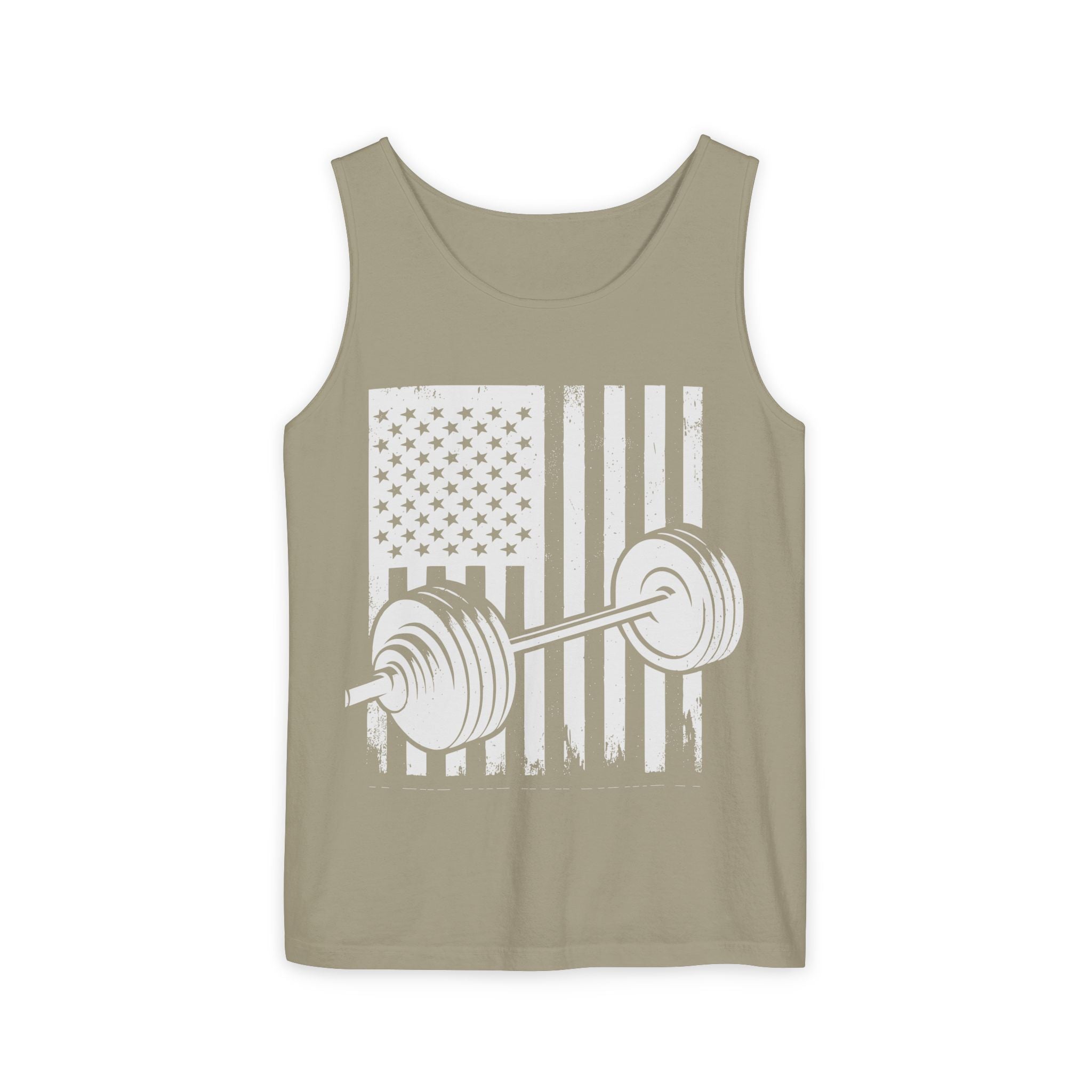 Men's flag muscle tank