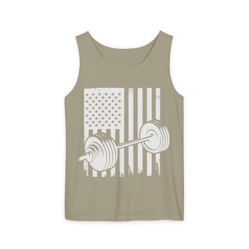 Men's flag muscle tank