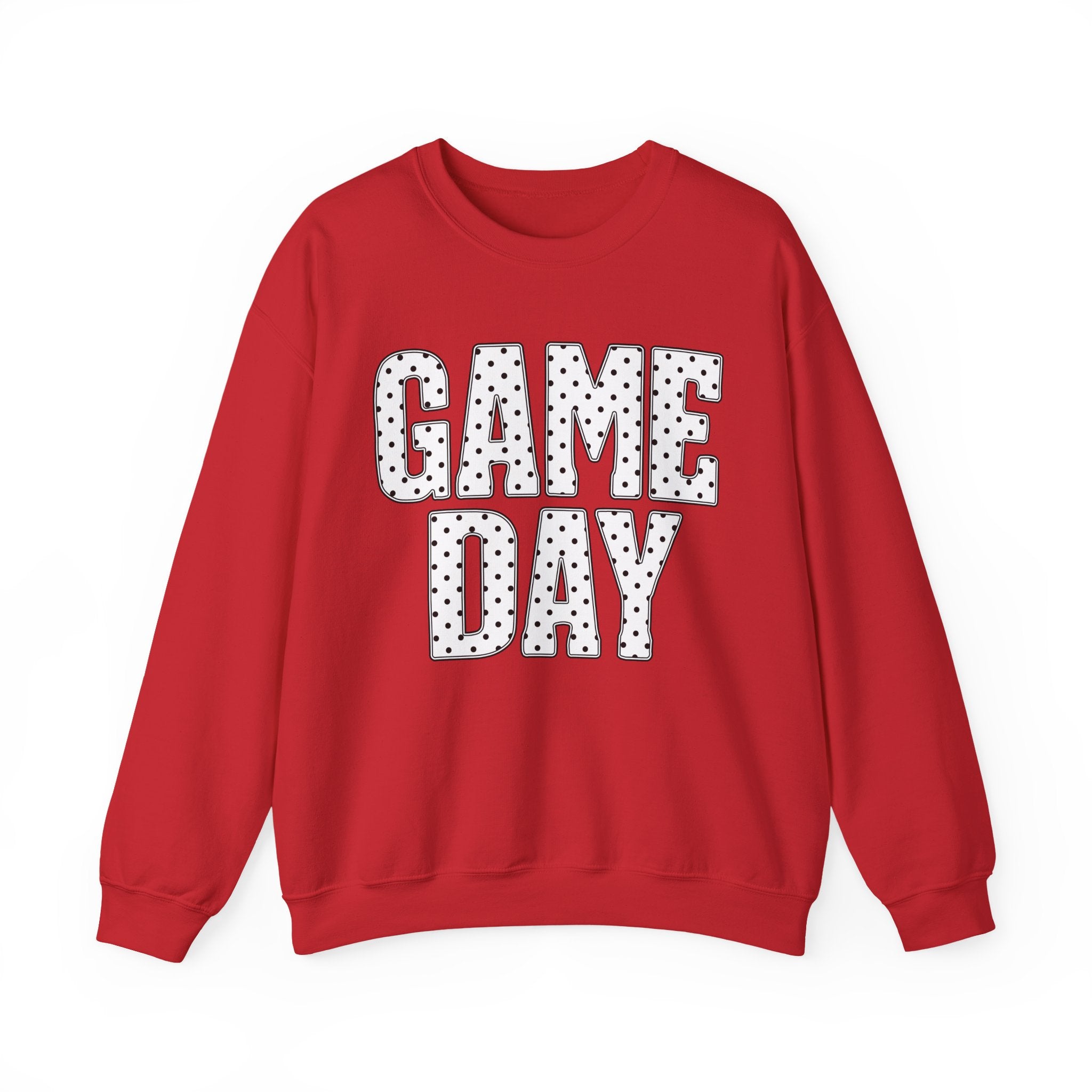 Polka Game Day Crewneck Sweatshirt