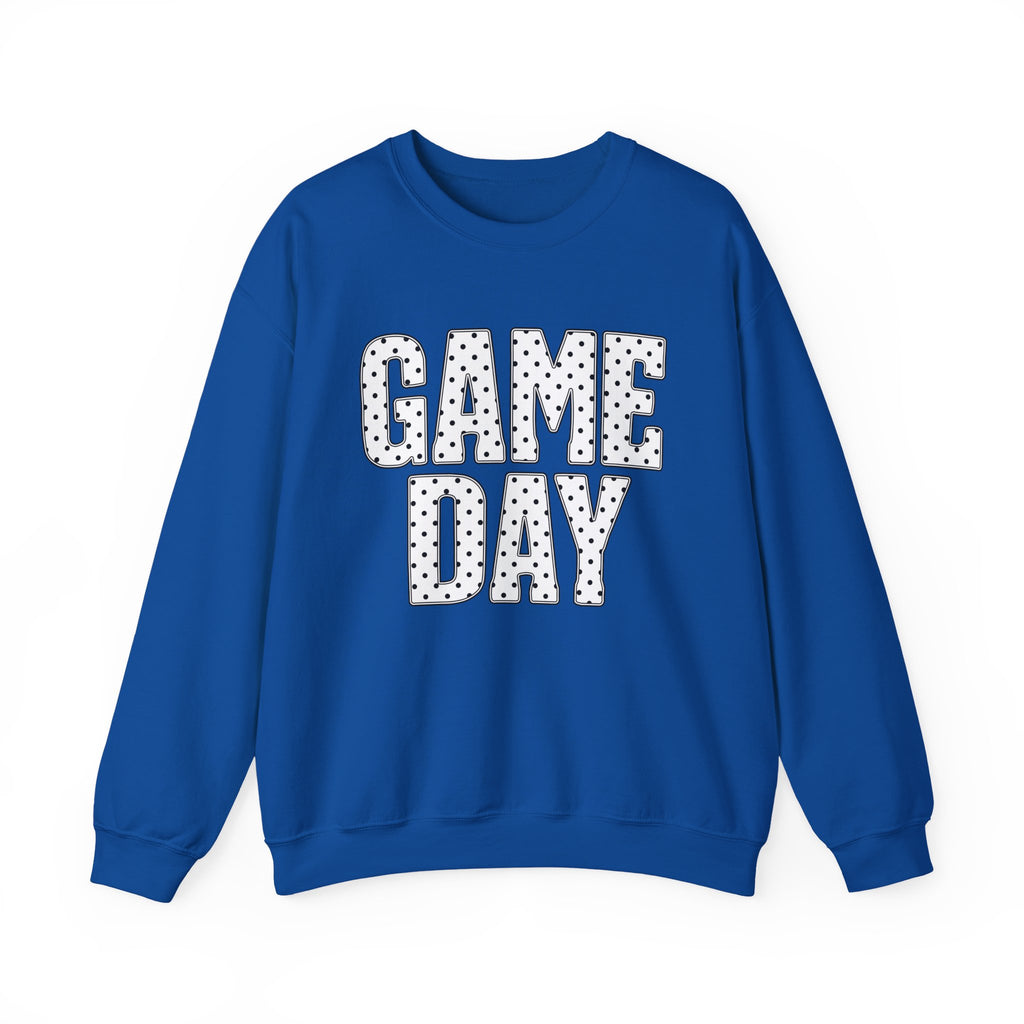 Polka game day sweatshirt
