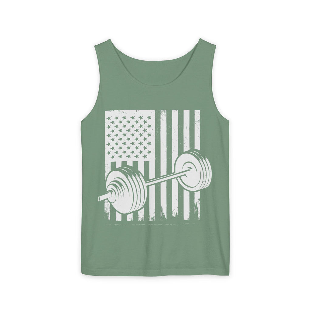 Men's flag muscle tank
