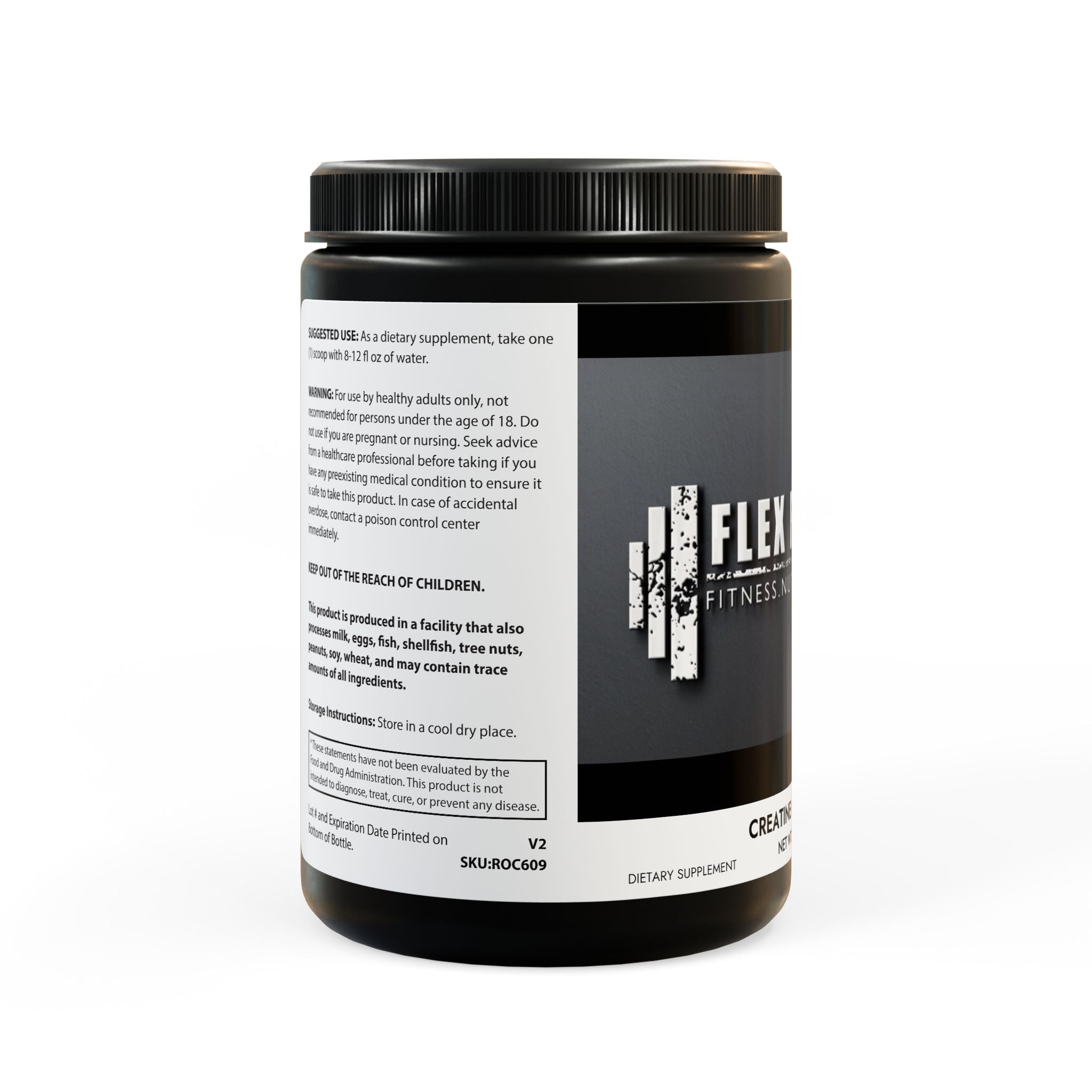 Creatine Monohydrate Supplement (300g, 10.58oz)