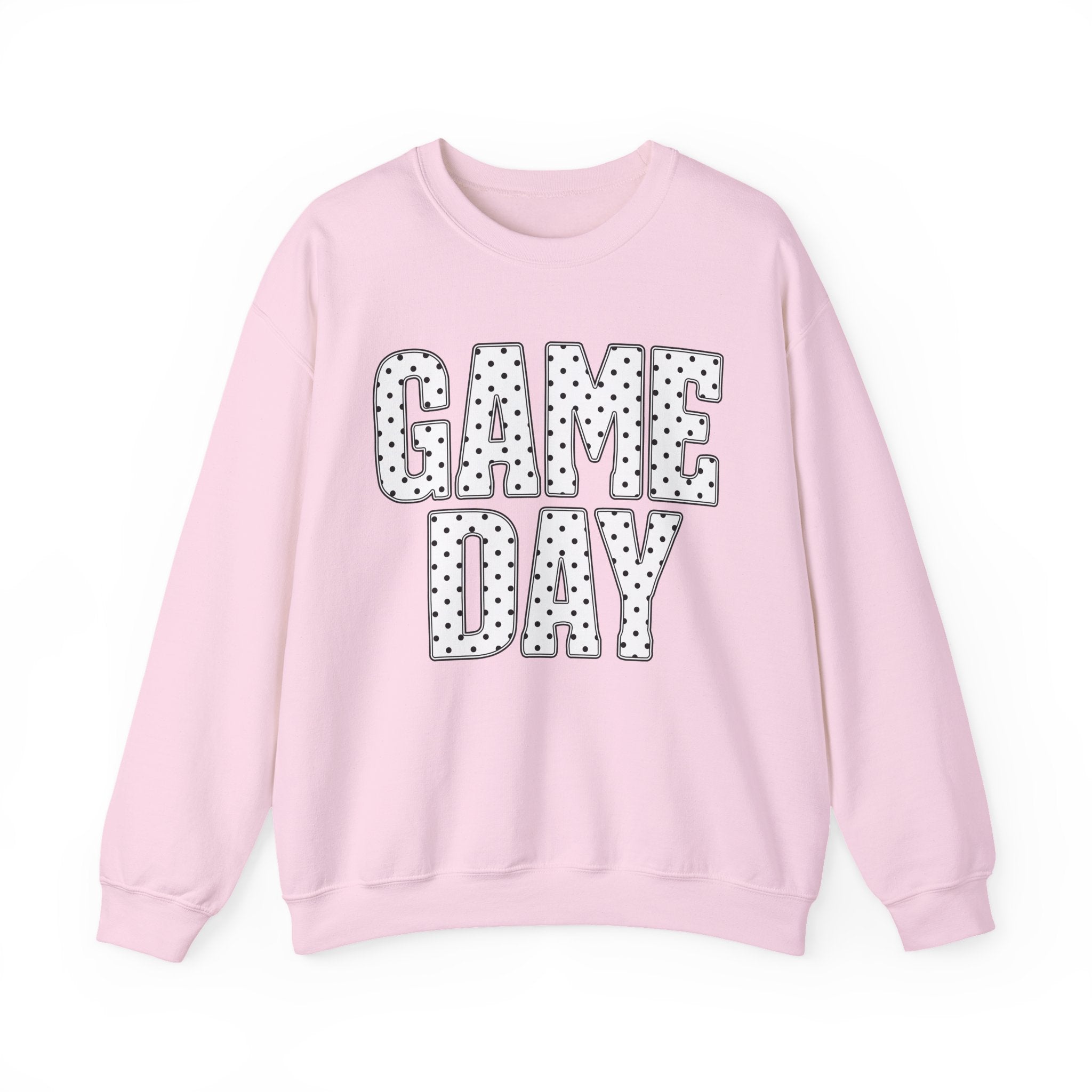 Polka Game Day Crewneck Sweatshirt
