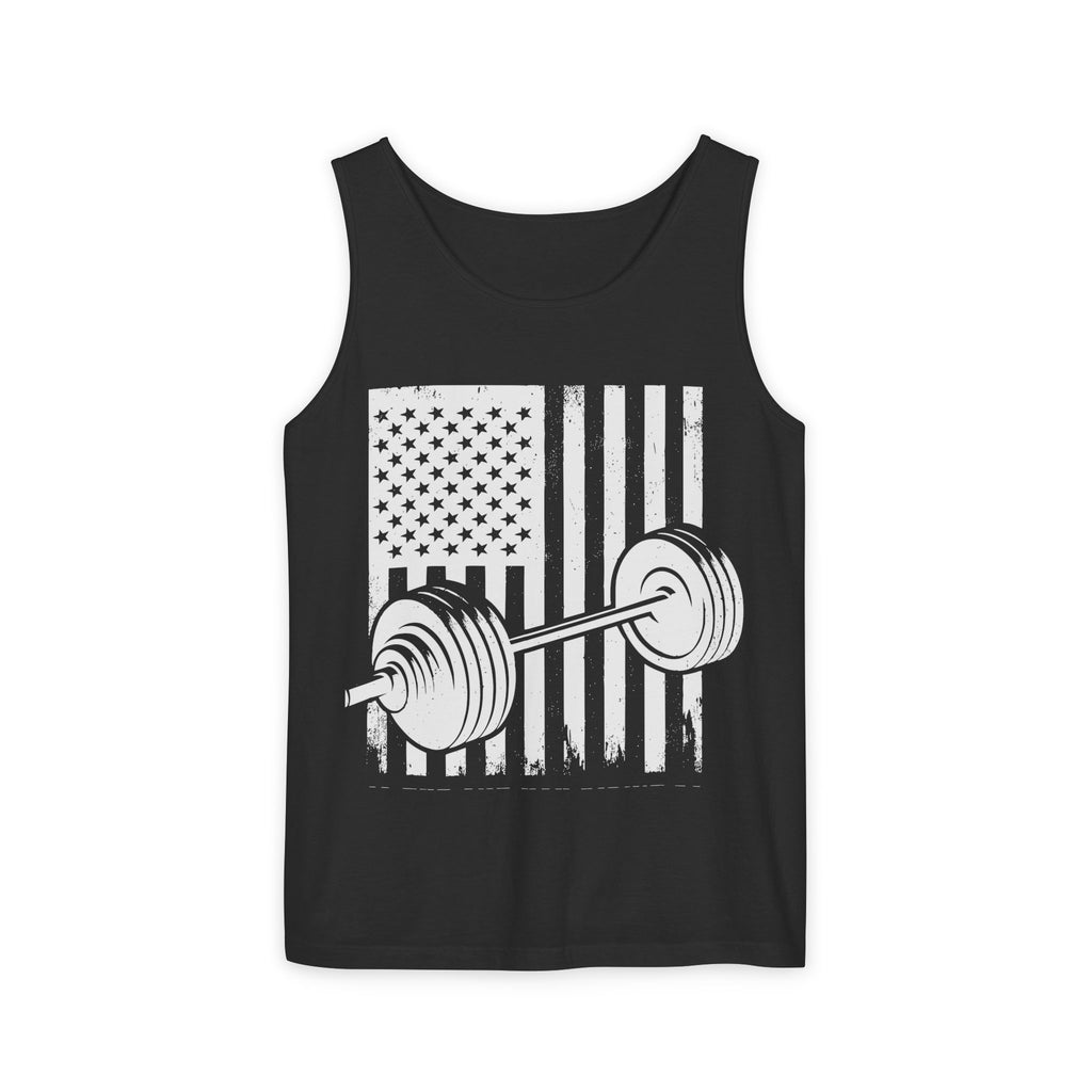 Men's flag muscle tank