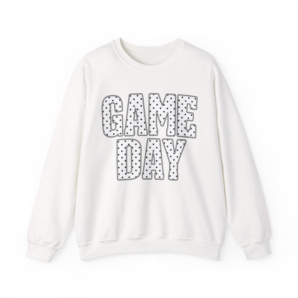 Polka Game Day Crewneck Sweatshirt
